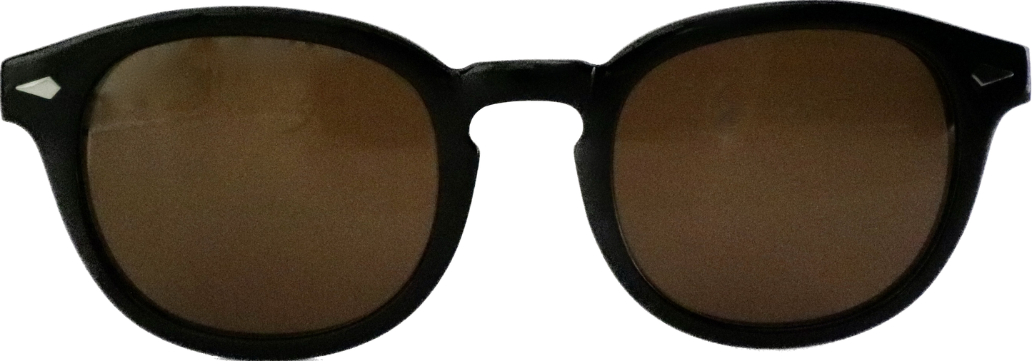 Brown Lens on Dark Frame